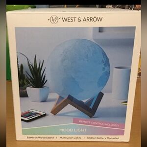 West & Arrow Earth LED Mood Light